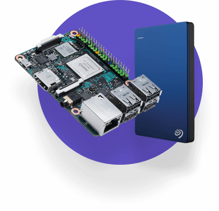 Asus Tinker Board 2GB
                    2.5" 1Tb HDD Seagate Backup Plus Slim
                    6 months of private GitHub